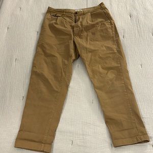 Alex mill pleated and cuffed chino
